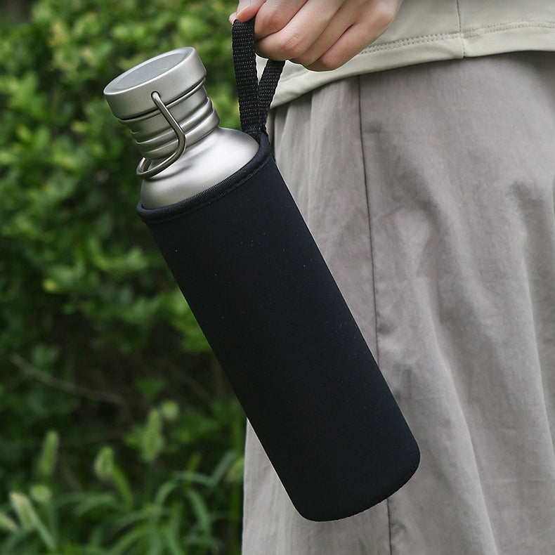 UTitanium Titanium Bottle Ti Sport Bottle Ultralight Bike Titanium Cycling Water Bottle