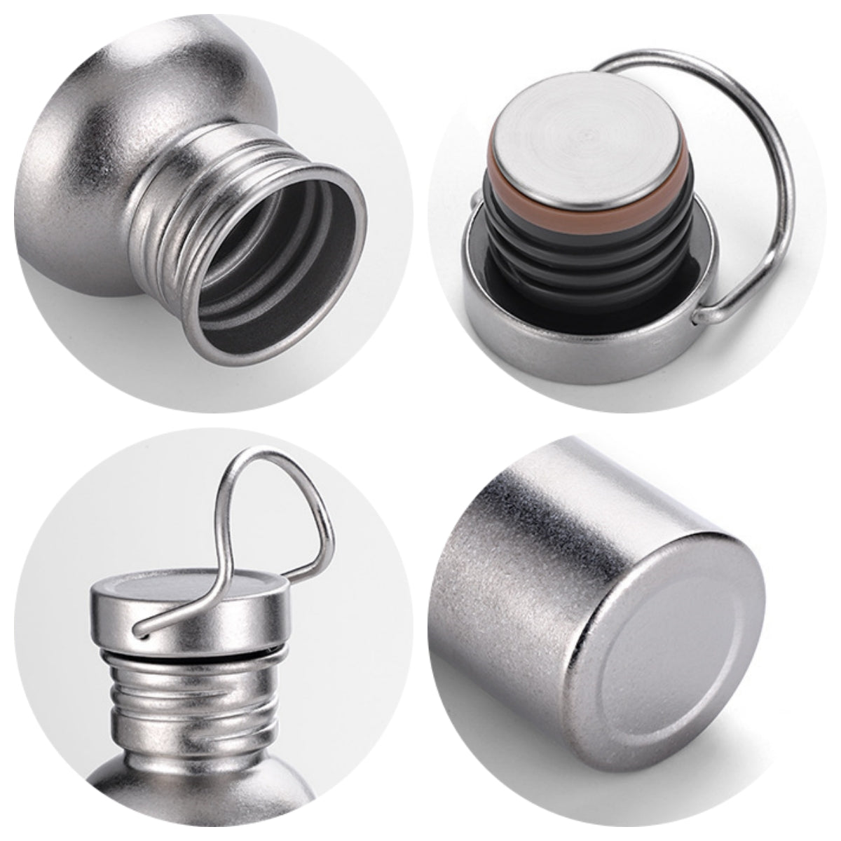 UTitanium Titanium Bottle Ti Sport Bottle Ultralight Bike Titanium Cycling Water Bottle