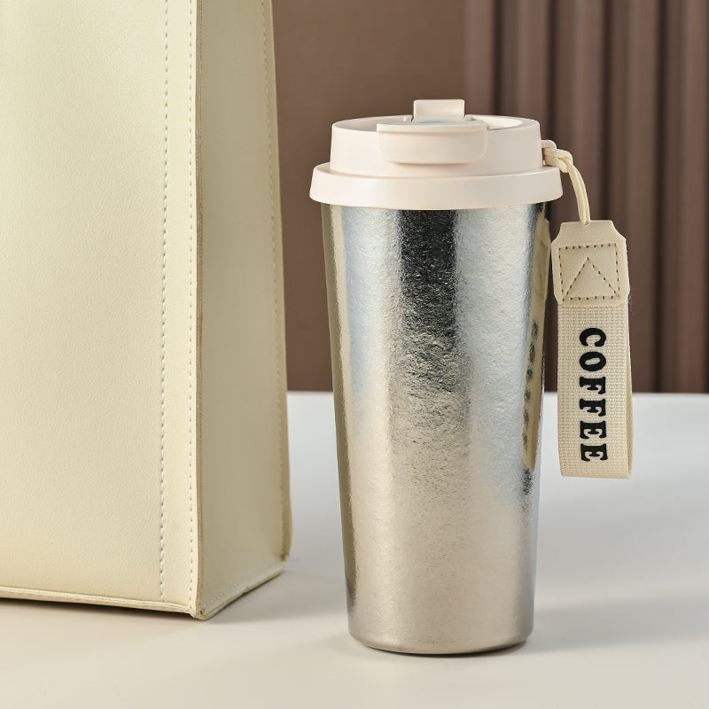 UTitanium Titanium Coffee Cup Double Wall Ultralight Ti Travel Mug Office Water Tea Bottle